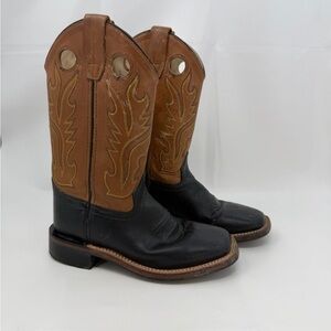 Cody James Cowboy Boots 4 D Rodeo Bull Riding Leather Easy Pull On Western